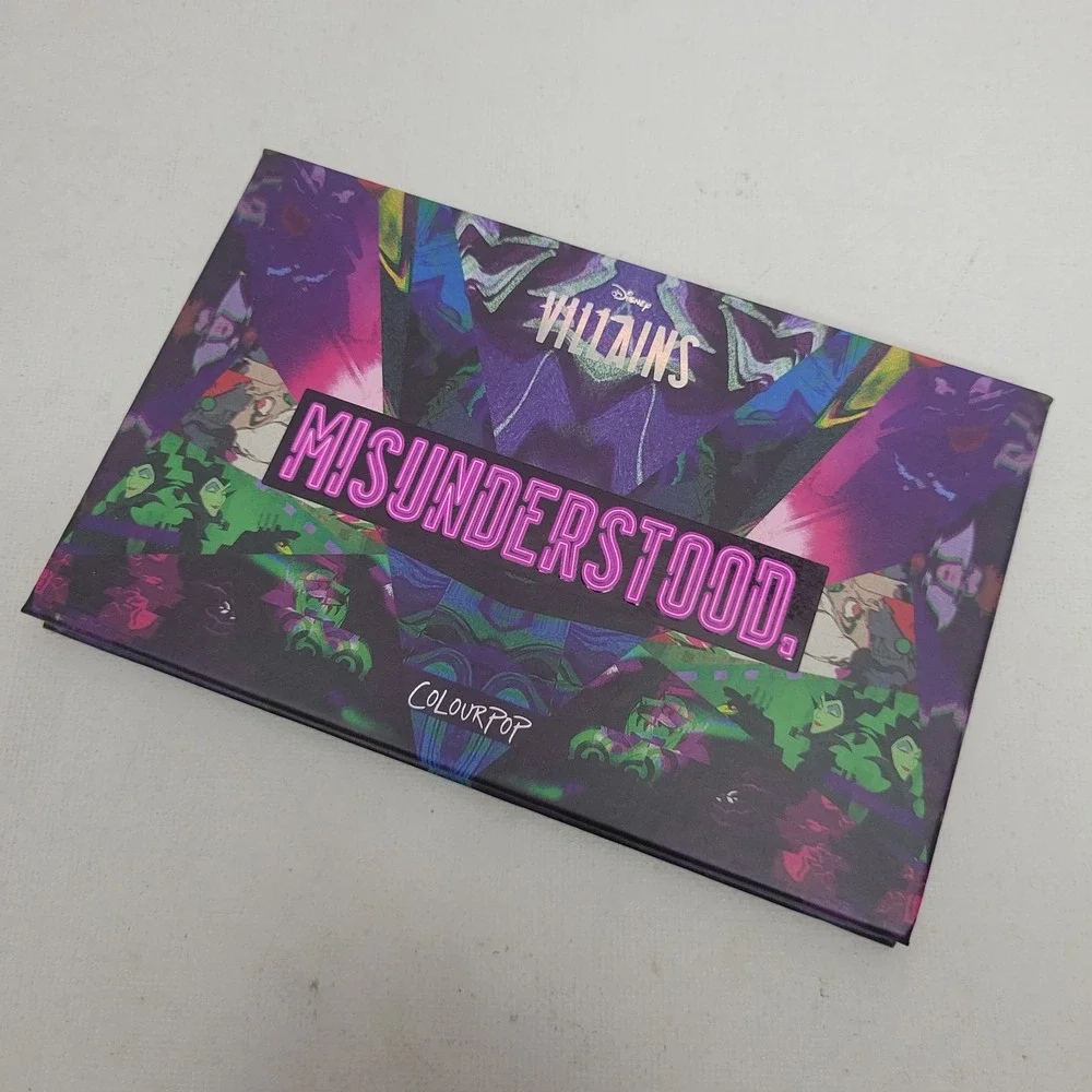 NEW No Box Colourpop x Disney Villains Misunderstood‎ Pressed Powder Eye Palette